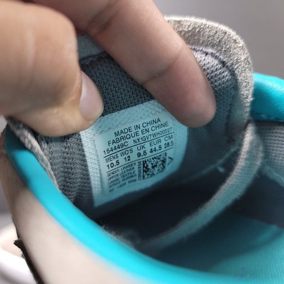 Mens Sz 10.5 Grey Converse Cons Break Point Sneakers - Picture 8 of 8